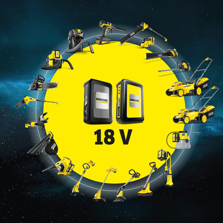 Kärcher Battery Power+ 18/30, leistungsfähiger Lithium-Ionen-Akku mit Real Time Technology