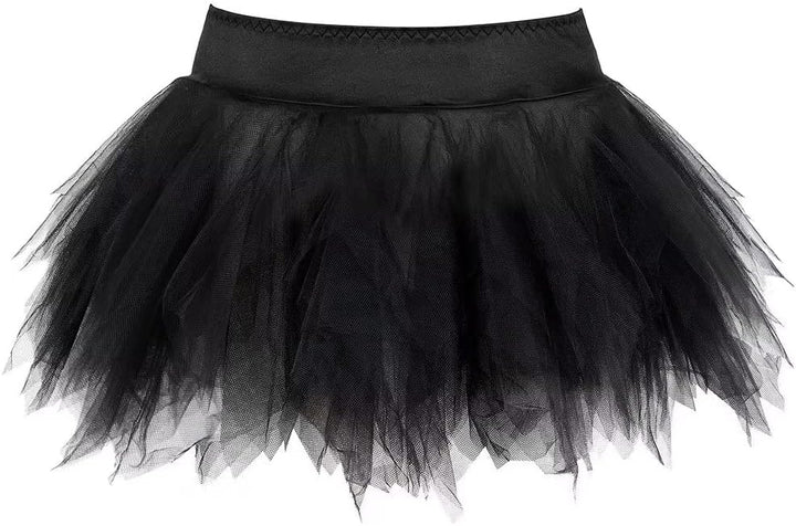 Korsett Schwarz Corsage Kleid Rock elegant Kostüm mit korsettkleid Spitze Lace nrock sexy Karneval F