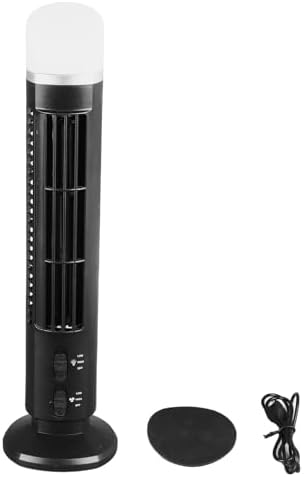 Flügelloser Turmventilator, 90 Grad Oszillierende Ventilatoren für den Innenbereich, Leiser Tragbare