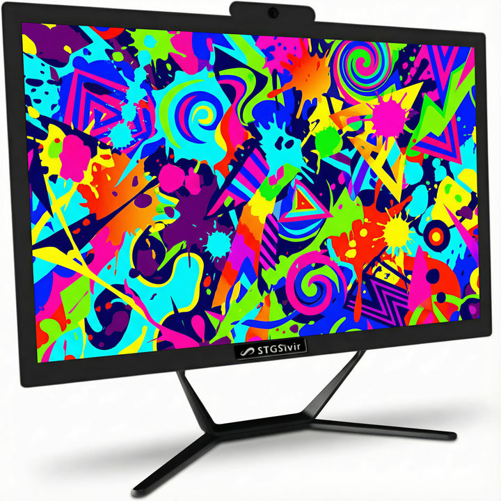 STGsivir All in One PC, 21.5" FHD Display, Core i5 bis zu 3.6 GHz, RAM 16 GB, 1TB SSD, WLAN, BlueTBo
