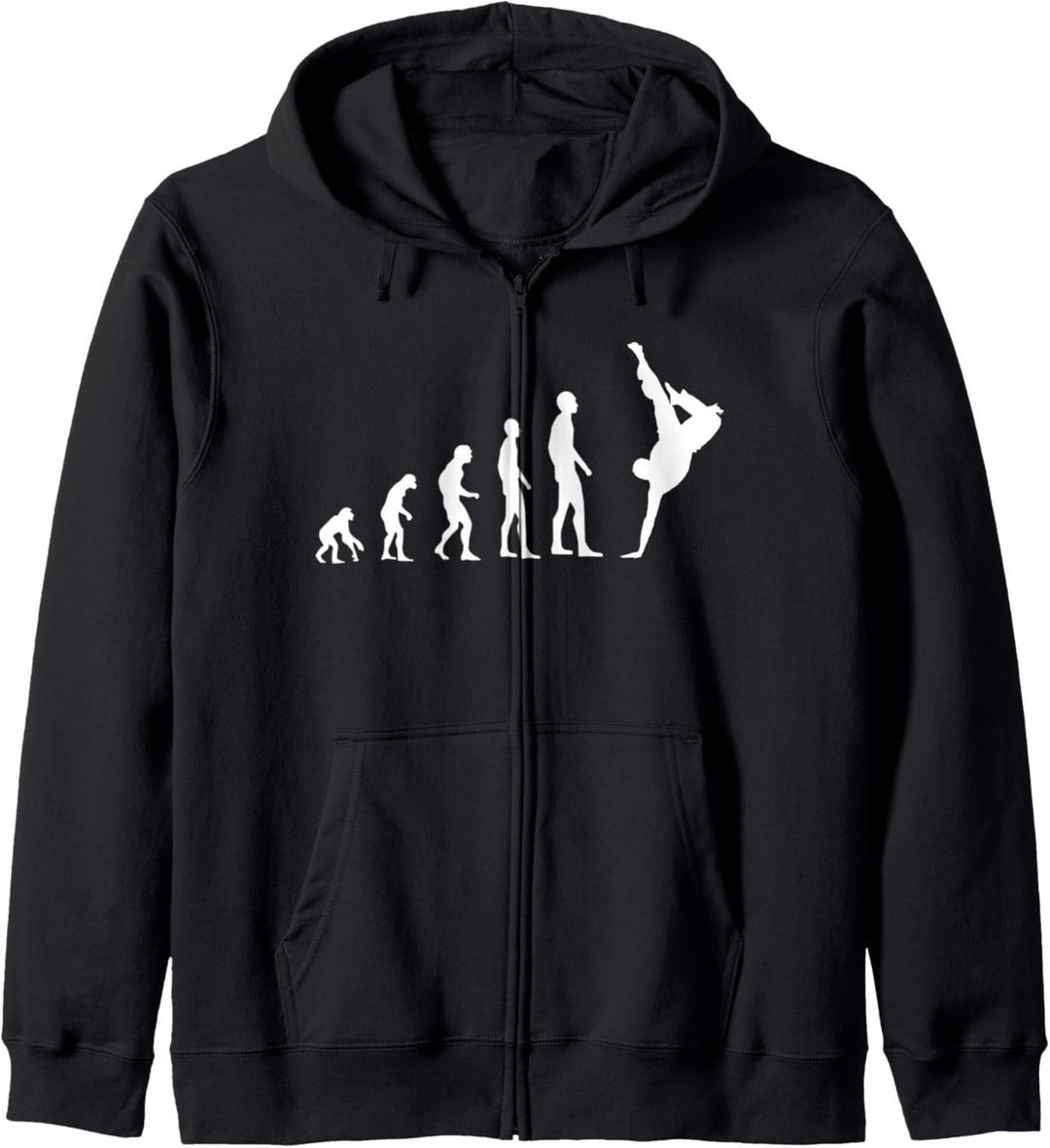Evolution Tanzen Breakdance Kapuzenjacke