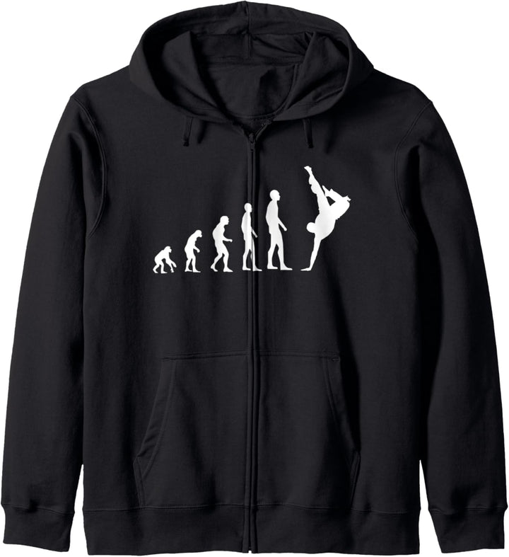 Evolution Tanzen Breakdance Kapuzenjacke