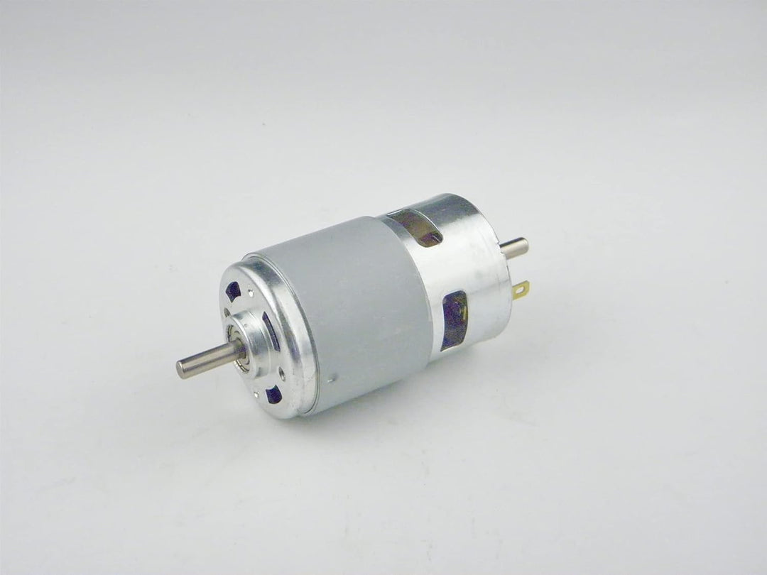 CHANCS Elektrowerkzeug 775 DC Motor Doppelwelle 12V 10000RPM 24V 20000RPM mit festem Sitz für Mini-T