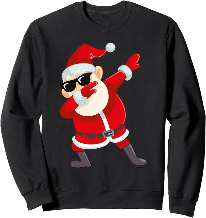 Dabbing Weihnachtsmann Nikolaus Christmas Xmas Weihnachten Sweatshirt