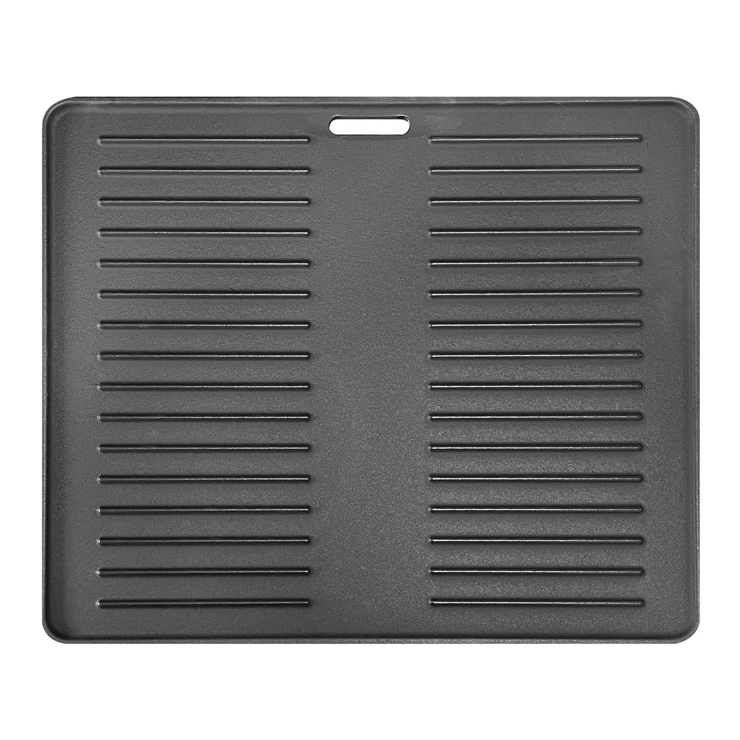 TAINO Grillplatte HERO XXL Smoker Zubehör Wendeplatte Gusseisen Pizzaplatte Holzkohlegrill HERO XXL