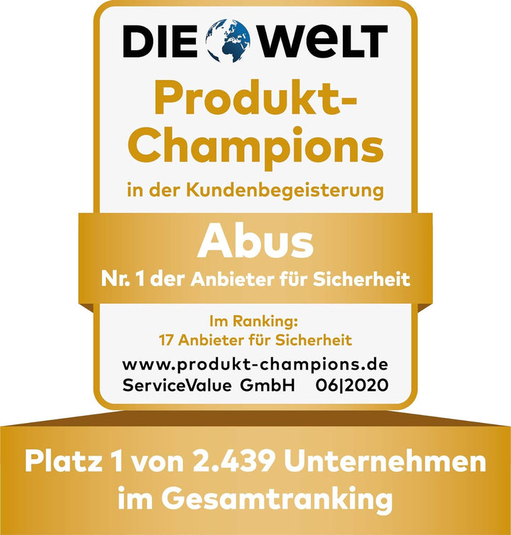 ABUS WLAN Zusatz Akku Cam (PPIC90520) - komplett kabellose, designprämierte Überwachungskamera mit P