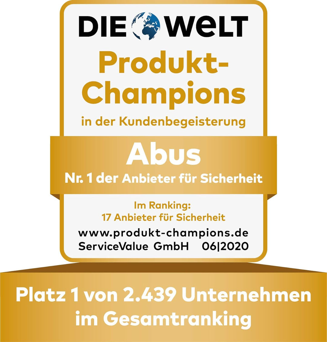 ABUS WLAN Zusatz Akku Cam (PPIC90520) - komplett kabellose, designprämierte Überwachungskamera mit P
