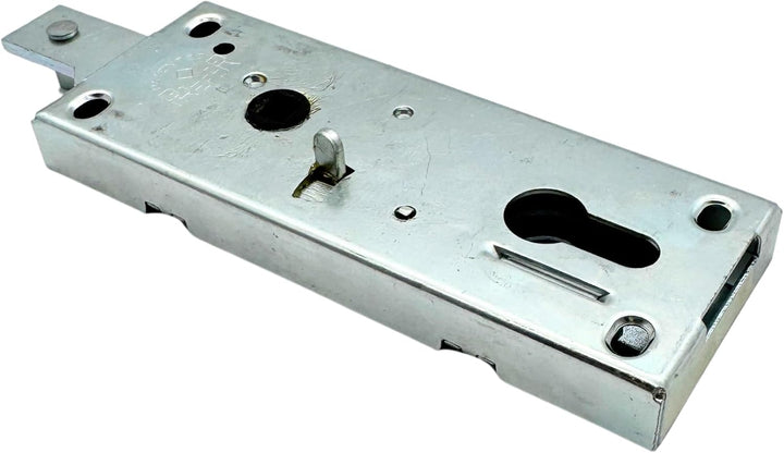 Schwingschloss/Garagenzylinder mit Euro-Profil Achsabstand 60 mm, Griff aus Masse