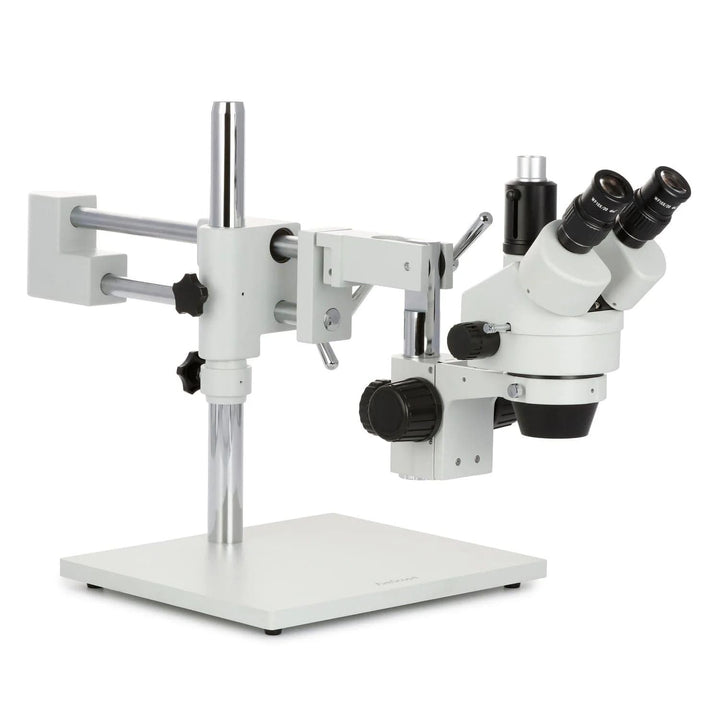 AmScope SM-4T-80S-M Trinokulares Stereomikroskop mit 80-LED-Licht und 1.3 MP USB-Digitalkamera, 7X-4