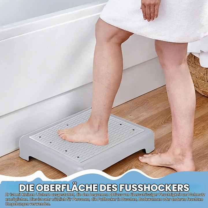 Trittstufe Indoor &amp; Outdoor, 44 x 34 x 9.5 cm Tragbare One Step Hocker Bis 200 Kg Einstiegshilfe Dus