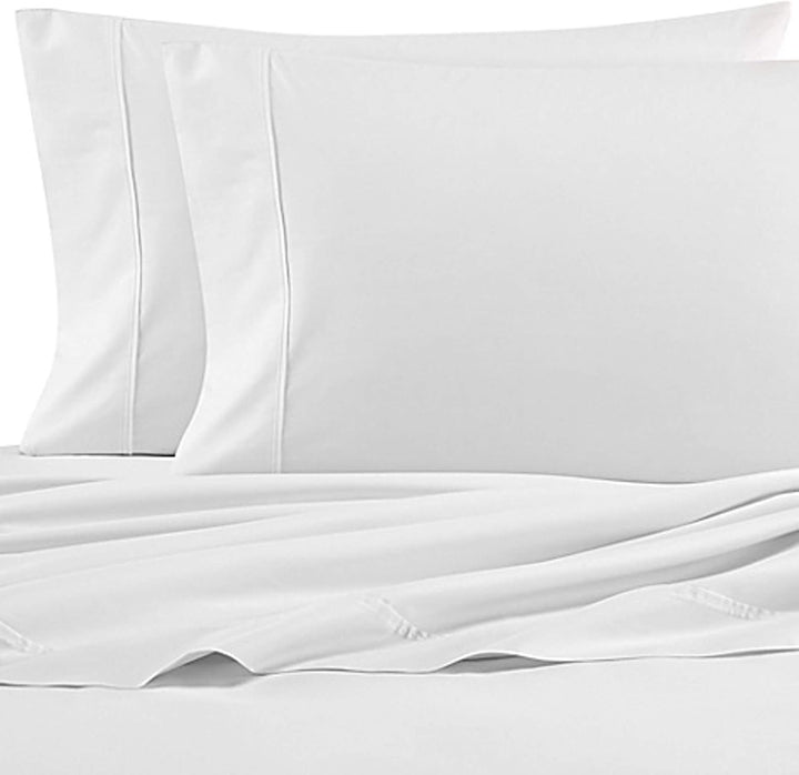 Nautica - Queen-Size-Bettlaken, Baumwoll-Perkal-Bettwäsche-Set, knackig und cool, stilvolle Heimdeko