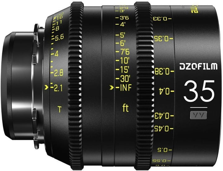 DZOFILM Cine Lens Vespid Prime 35 T2.1 for PL/EF Mount (VV/FF)