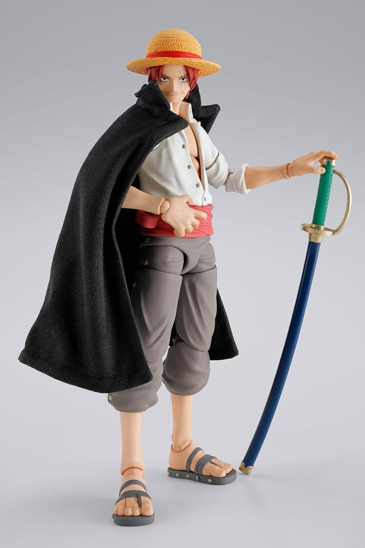 TAMASHII NATIONS One Piece S.H.Figuarts Action Figure 2-Pack Shanks & Monkey D. Luffy Childhood Ver.
