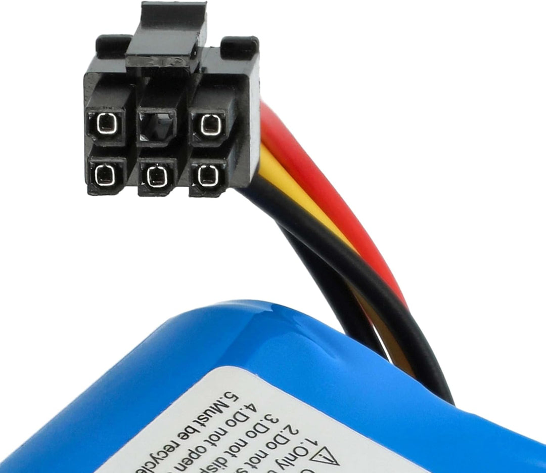 vhbw Akku kompatibel mit 360 S10 | QH100003, X100 Max, X100 Saugroboter (5000 mAh, 14,52 V, Li-Ion)
