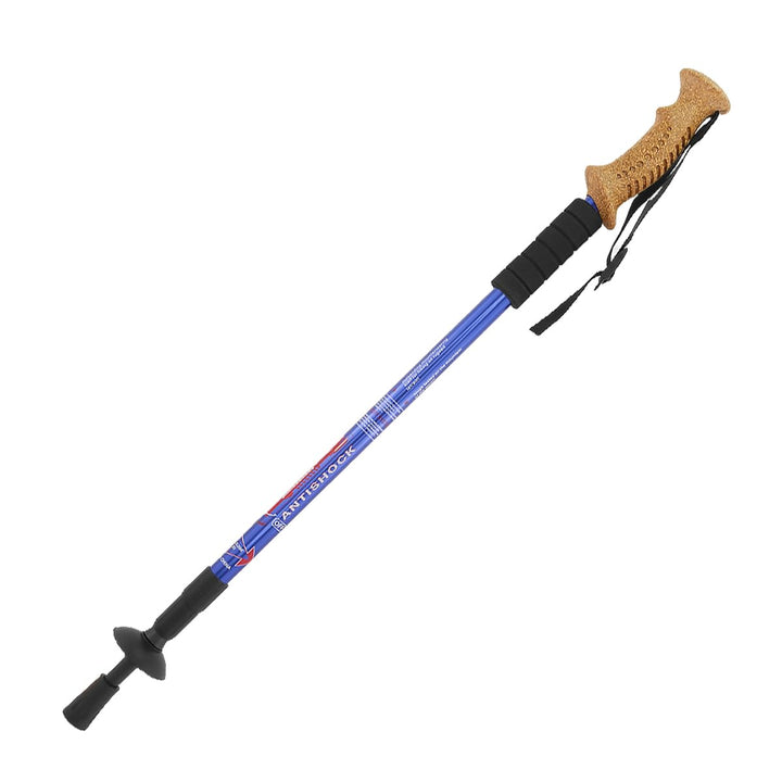 MidGard Nordic Walking Stock Teleskop Antischock Wanderstöcke aus Aluminiumlegierung mit Korkgriff &