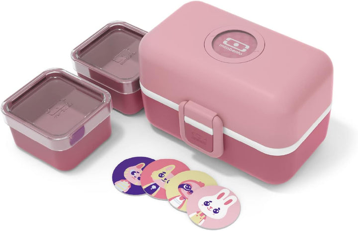 monbento MB Tresor Infinity – Brotdose Kinder 3 Fächer – Lunchbox BPA-frei – Jausenbox Kinder- Ideal
