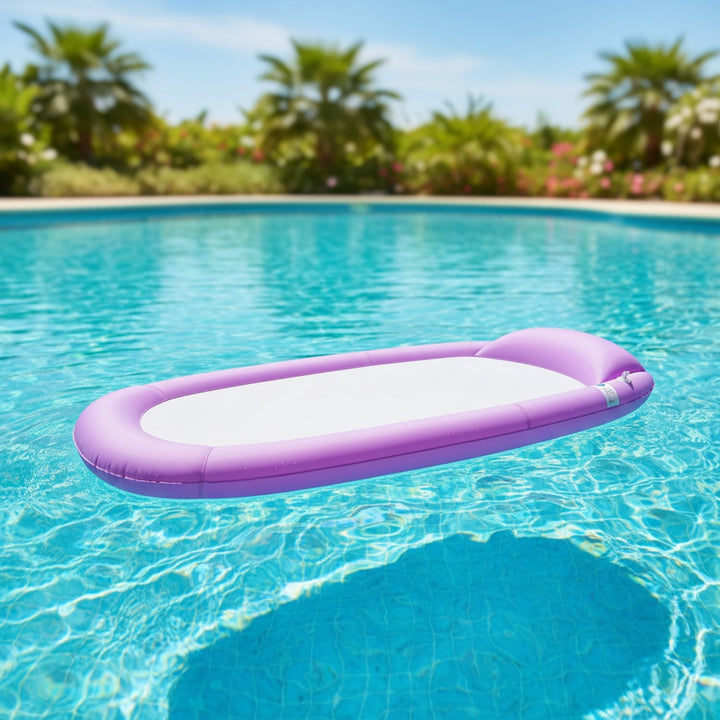 Best Sporting Aufblasbare Wasserhängematte Mesh Mat I Luftmatratze mit Netz | Pool Lounge Float I So