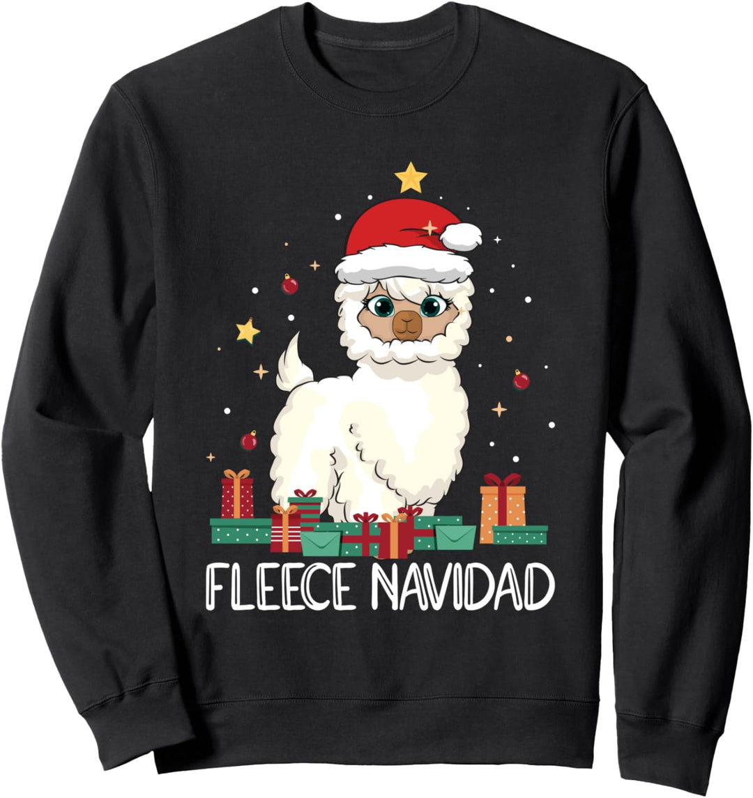 Fleece Feliz Navidad Sweatshirt