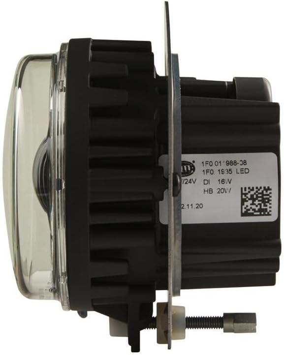 HELLA - LED/DE-Fernscheinwerfer - 90mm Performance L4060 - E1 3831/ECE-R112/ECE-R10/E1 7 - 1F0 011 9