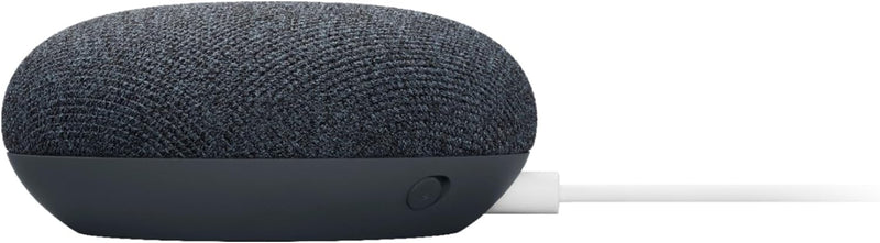 Google Nest Mini 2. Generation Kabelloser Bluetooth-Lautsprecher (Anthrazit), Anthrazit