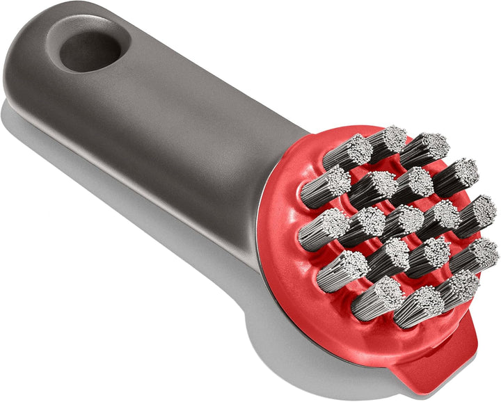 OXO Robuste Bürste für den Aussenbereich mit Abdeckung Robuste Bürste mit Abdeckung, Robuste Bürste
