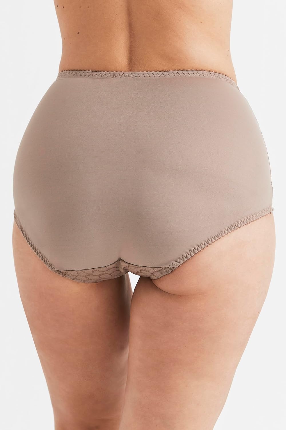 Miss Mary of Sweden Jacquard & Lace Miederhose 54 Taupe, 54 Taupe
