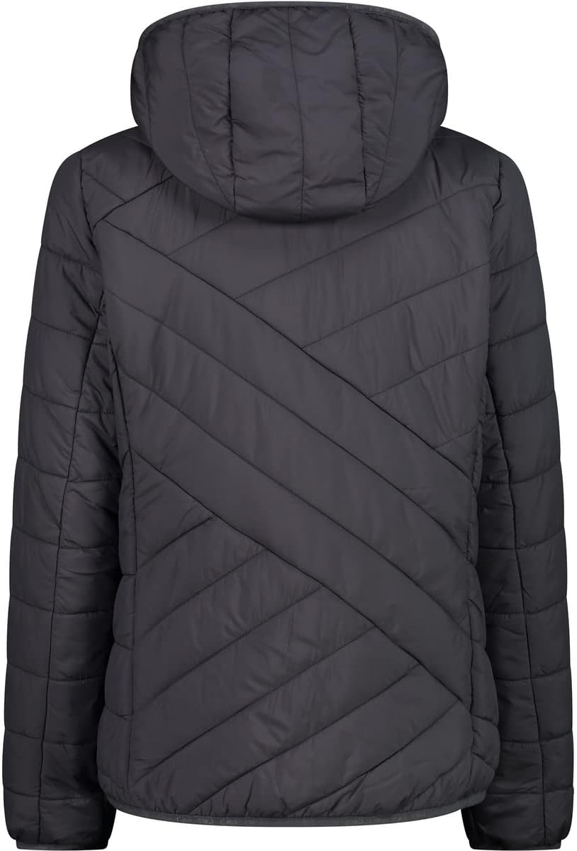 CMP Damen Hoodie Jacke Isolationsjacke 44 Antracite, 44 Antracite