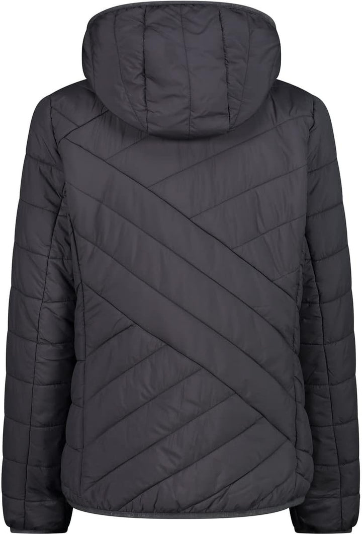 CMP Damen Hoodie Jacke Isolationsjacke 44 Antracite, 44 Antracite