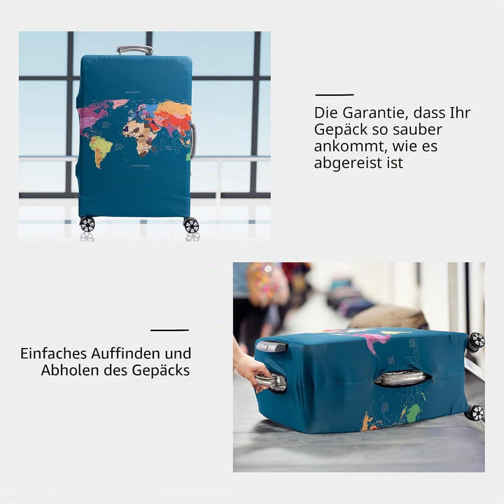 OrgaWise Kofferhülle Luggage Cover Gepäck Cover Gepäckabdeckung for Travel Luggage Schutzhülle Koffe