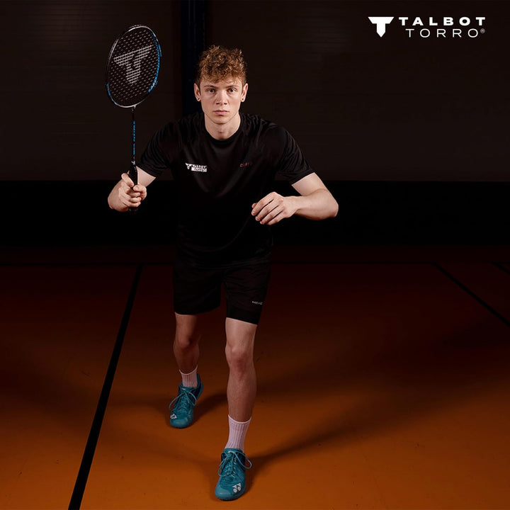 Talbot Torro Badmintonschläger Isoforce 411, 100% Graphit, One Piece, Verschiedene Designs wählbar 4