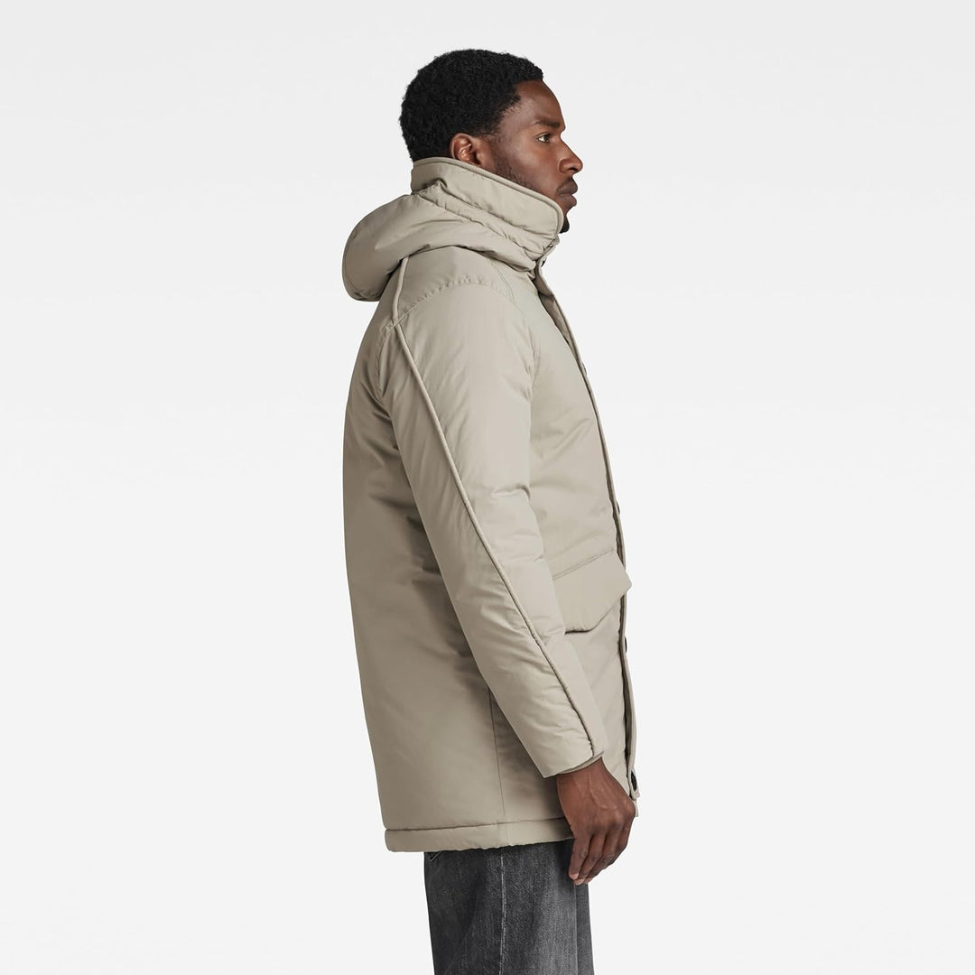 G-STAR Herren Vodan Padded Hooded Jacket S Grau (elephant skin D22713-D419-G106), S Grau (elephant s