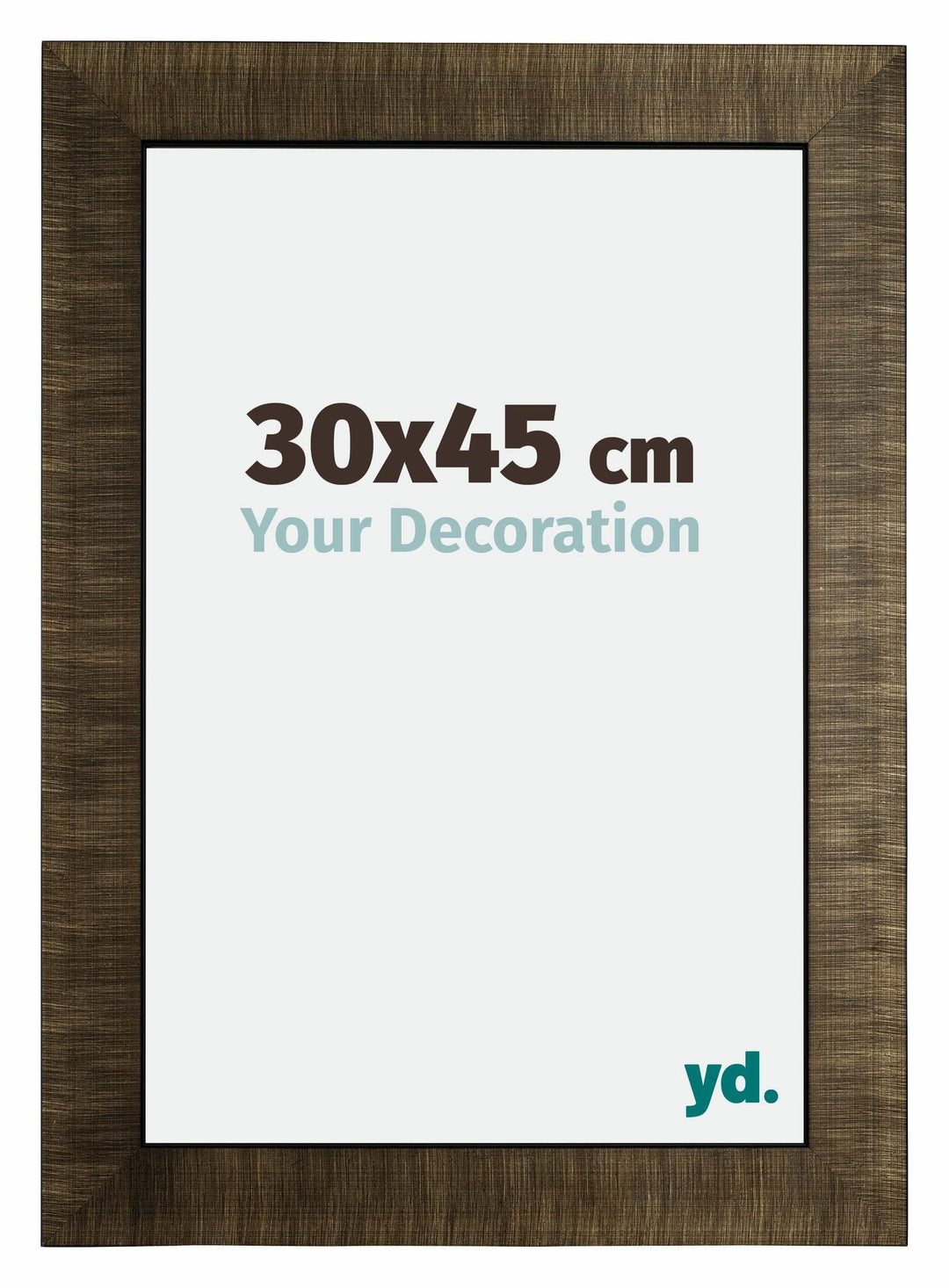 yd. Your Decoration - Bilderrahmen 30x45 cm - Bilderrahmen aus Holz mit Acrylglas - Antireflex - Aus
