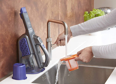 Black+Decker 36 Wh / 18 V Akku-Handstaubsauger Dustbuster Pet mit smart tech (mit Cyclonic Action, i