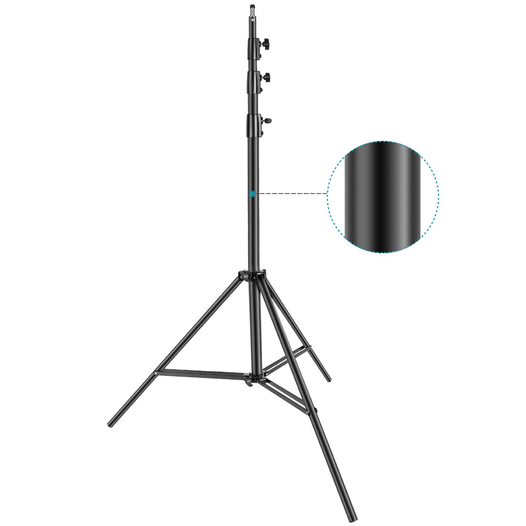 Neewer Heavy Duty Light Stand, Aluminiumlegierung 4m einstellbare Fotografie Stativ mit eingebautem