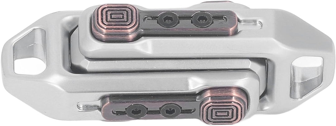 Tonysa Magnetisches Zappelspielzeug aus Metall, Magnetisches Push-Slider-Spielzeug, Mini-Fidget-Slid
