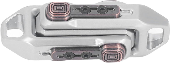 Tonysa Magnetisches Zappelspielzeug aus Metall, Magnetisches Push-Slider-Spielzeug, Mini-Fidget-Slid