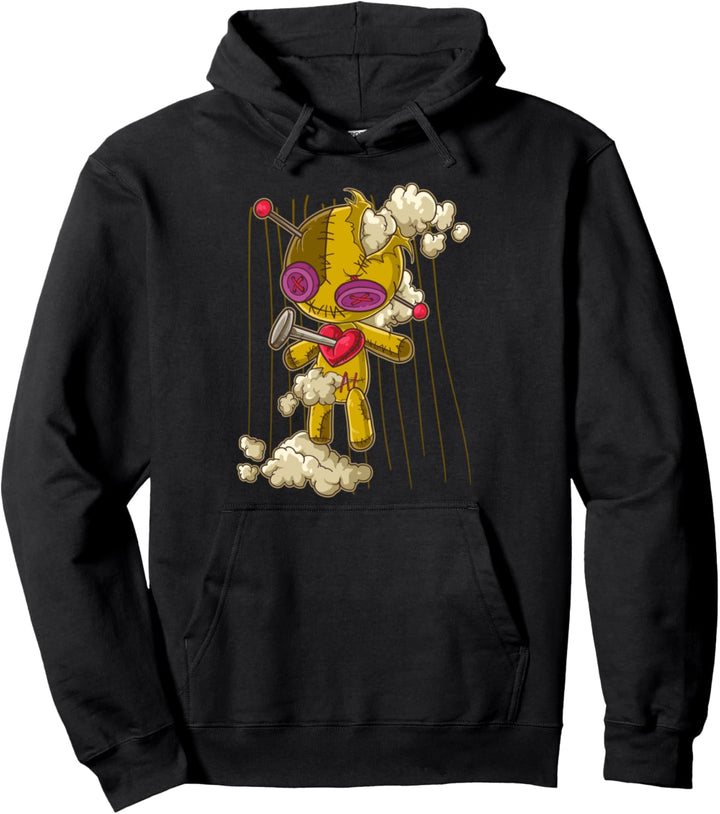 Voodoo Doll Pastel Goth Gift Pullover Hoodie