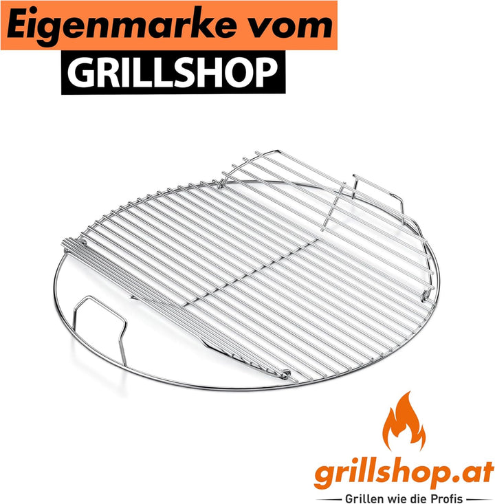 Ersatzteil klappbarer Rost für Grill Master Touch 57 - Weber Grillrost 8424 für Holzkohlegrill Kettl