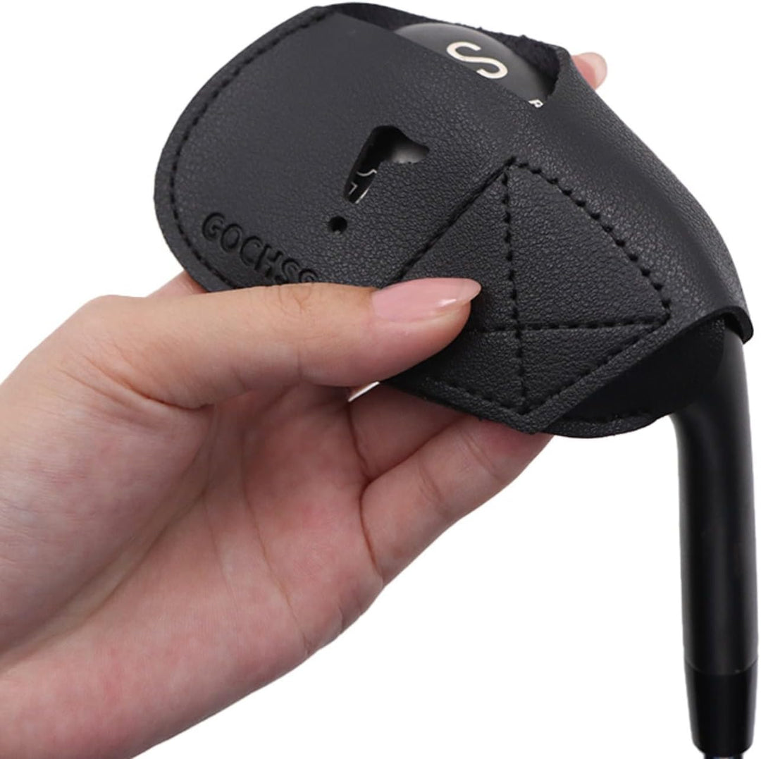 Golf Eisenkopf-Schoner, 10 Stück, PU-Material, passend für Rechtshänder, Golfclub-Schutz für Titleis