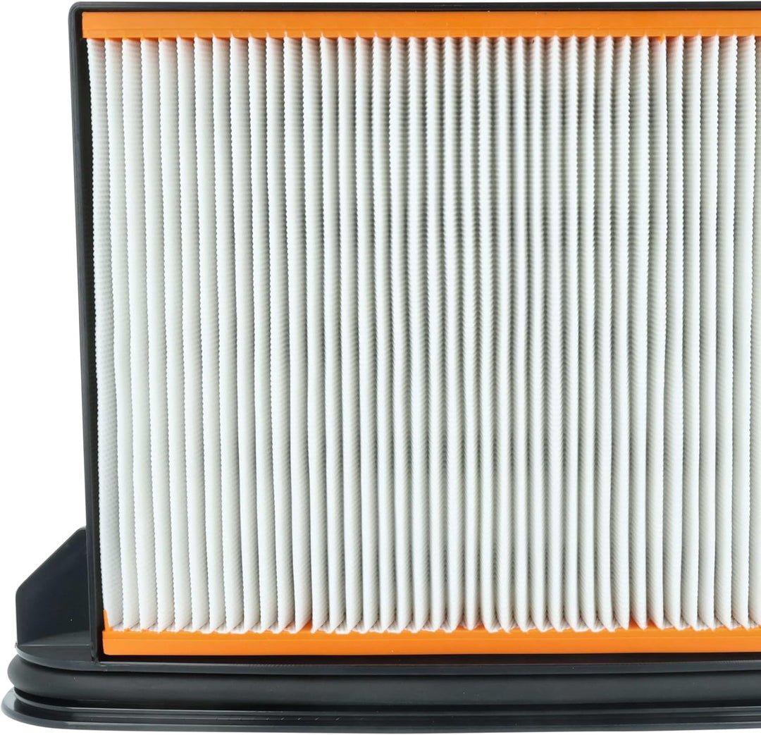 vhbw 2x Flachfaltenfilter F8 kompatibel mit Starmix GS 1032 HK, HS AR-1432 EWS, IS ARD 1225, ISC ARD