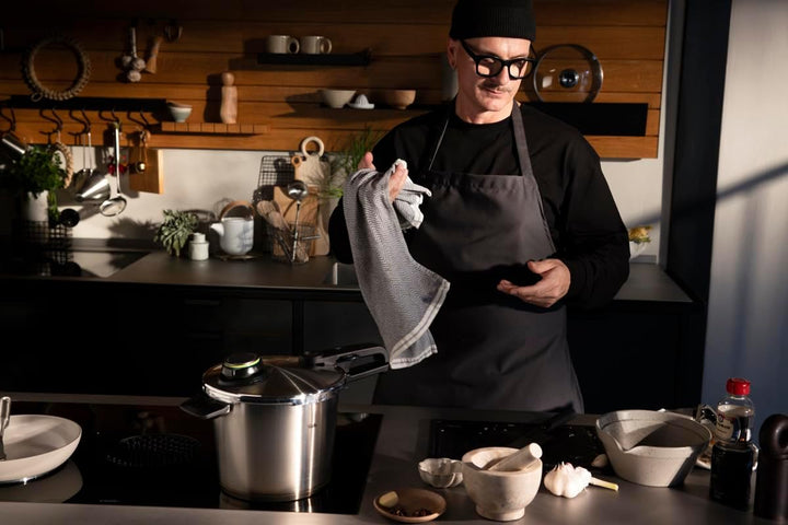 Fissler Vitavit Premium / Schnellkochtopf-Set (4,5 L, Ø 22 cm) + Gratis Dämpf-Einsatz &amp; Schnellkocht