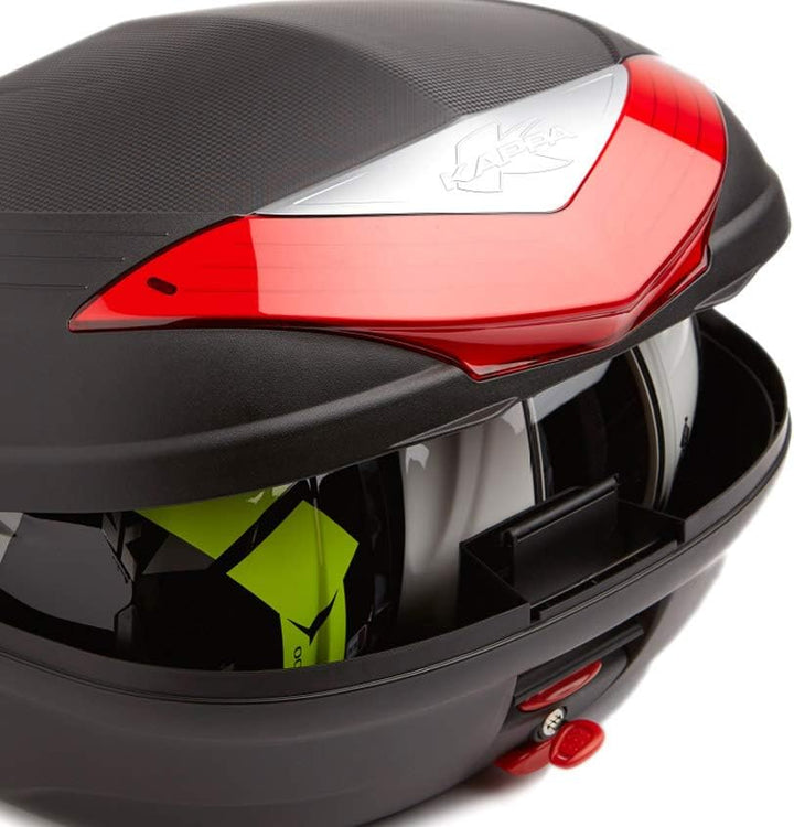 Kappa K466N Topcase, Schwarz, Grösse 46 L