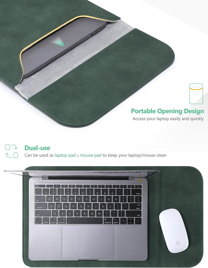 HYZUO 13,3-14 Zoll Laptop Hülle Tasche Laptophülle für MacBook Pro 14 M3/M2/M1 A2992 A2918 A2779 A24