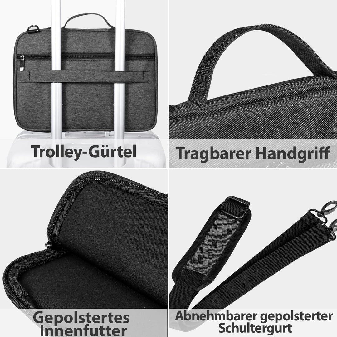 BERTASCHE 13 Zoll Laptop Sleeve Case, Laptoptasche für MacBook Air 13/Pro 13, Surface Pro 9/8/7/6/5/