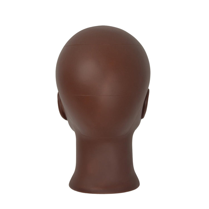 YTBYT Glatze Mannequin Kopf Perücke Making Kopf Professionelle Kosmetologie Puppe Kopf für Perücke M