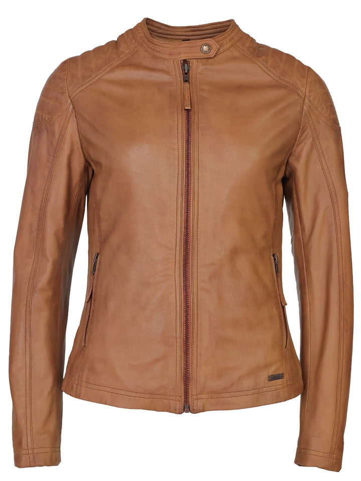 MUSTANG Damen Lederjacke 31019200 XS cognac, XS cognac