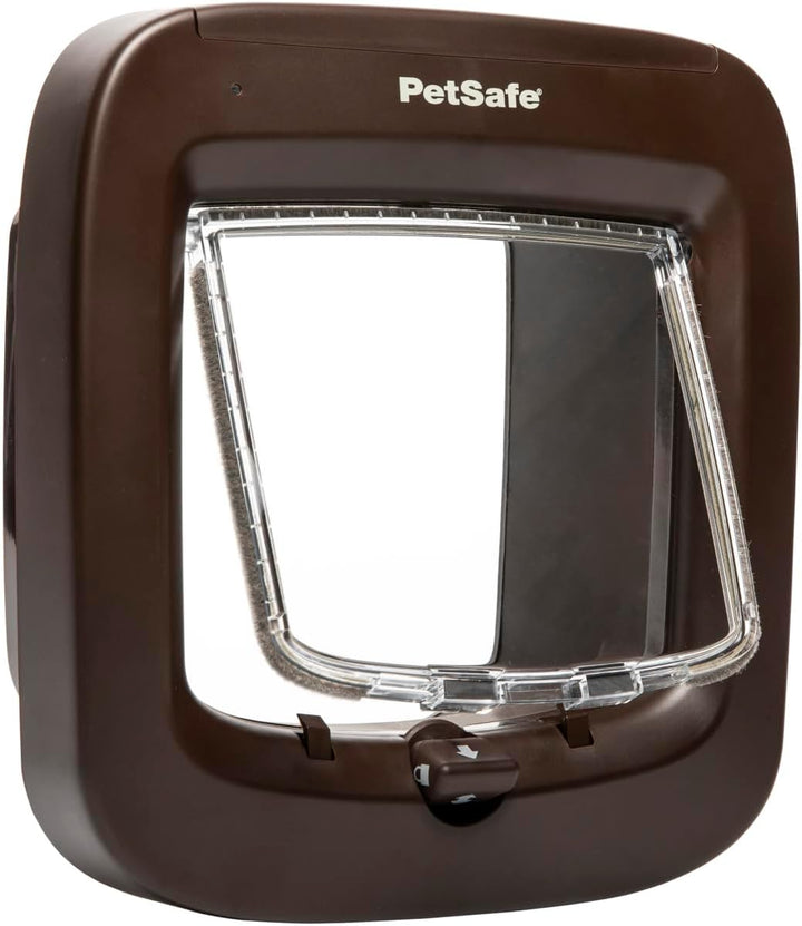 PetSafe Mikrochip-aktivierte Katzenklappe, exklusiver Einstieg, einfache Installation, manuelle 4-We