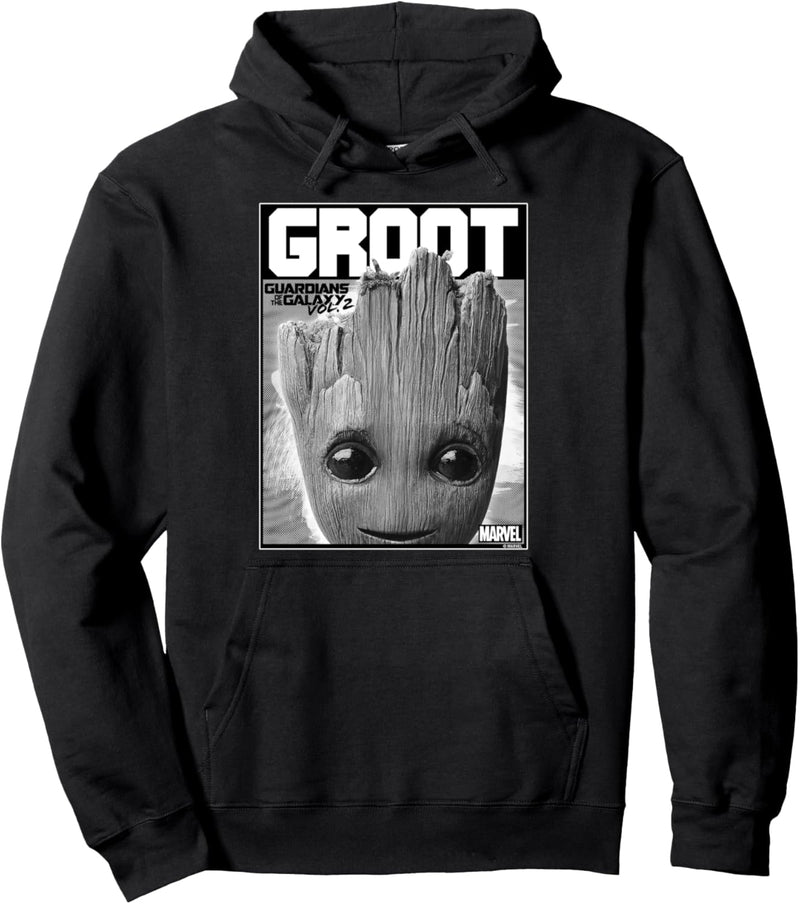 Marvel Guardians Vol. 2 Baby Groot Close-Up Pullover Hoodie