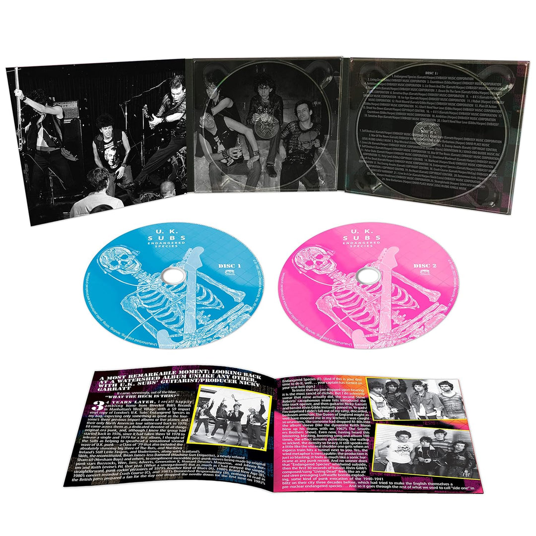 Endangered Species, Audio-CD