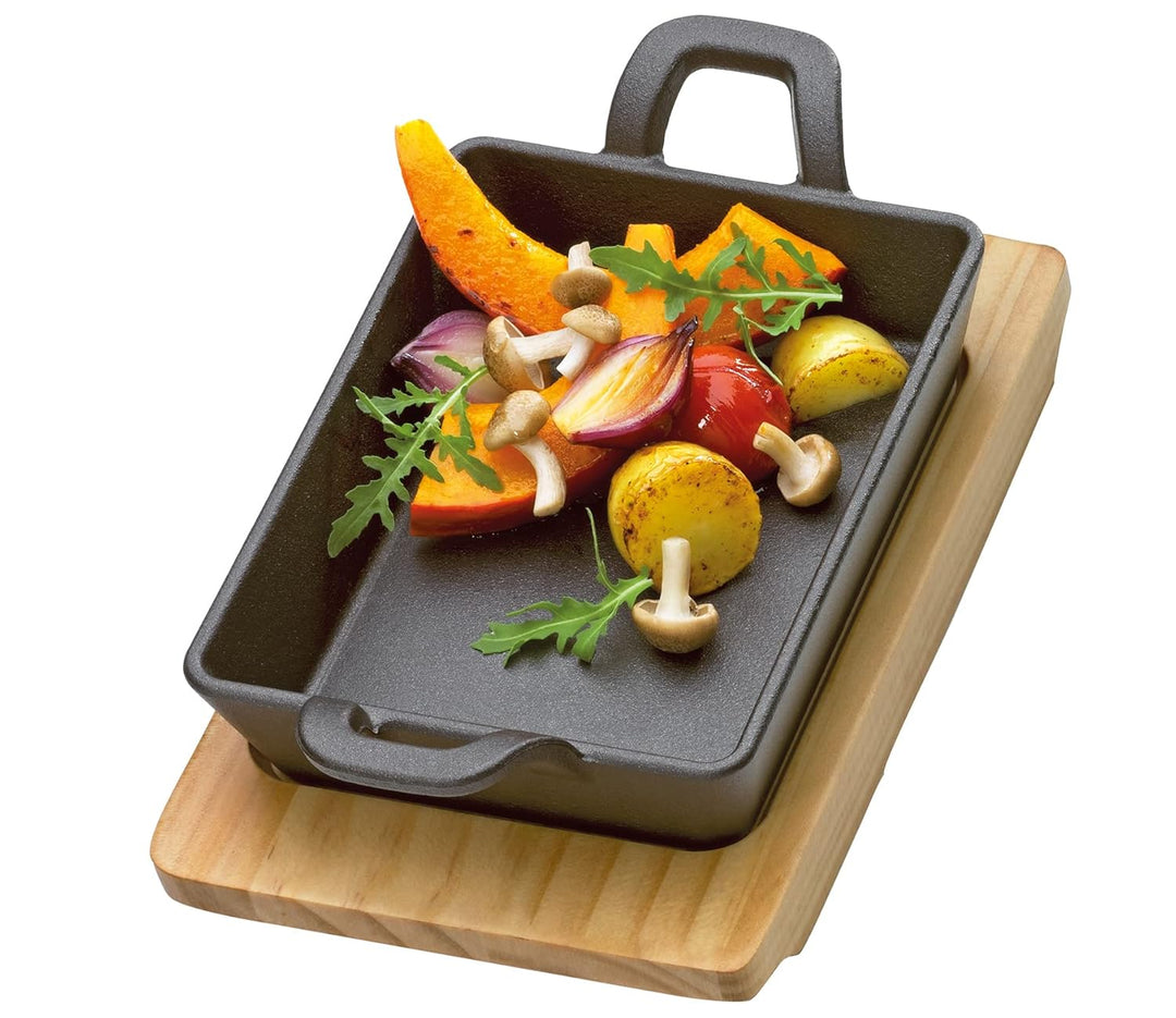 Küchenprofi Servierpfanne Gusseisen-Kp305051015/schwarz
